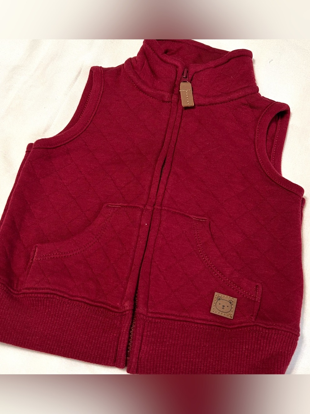 3 Month Fall 8 Pieces! Sweatshirts, Sweatpants, Bodysuit, Vests New and Like New - Picture 9 of 9